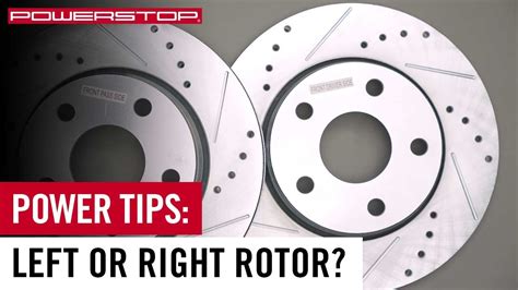 slotted rotors direction|How To: Tell The Difference Between Left and Right Drilled.